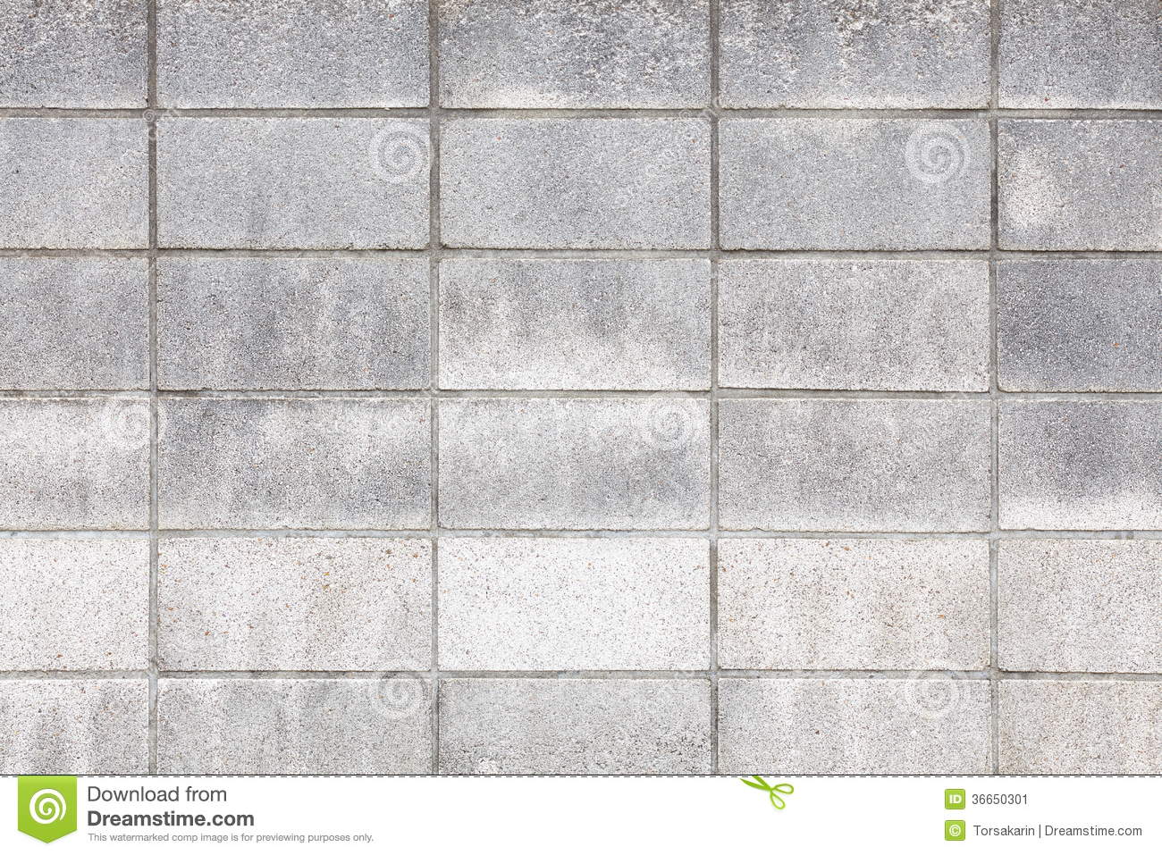 Concrete Block Wall Background