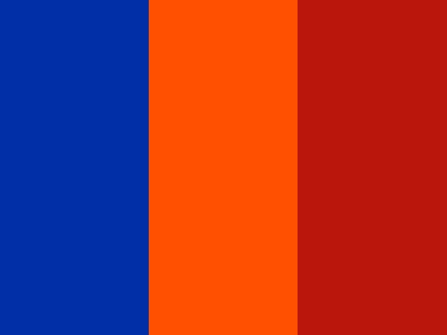  Aerospace and International Orange Engineering Three Color Background