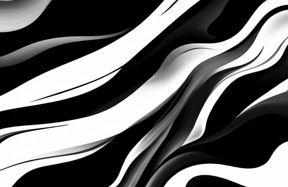 Black And White Abstract Wallpaper