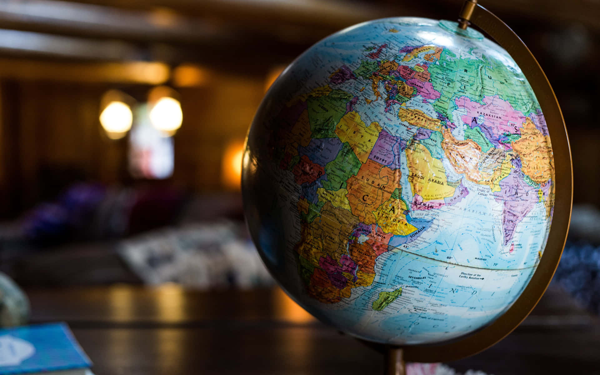 Globe Map Wallpaper