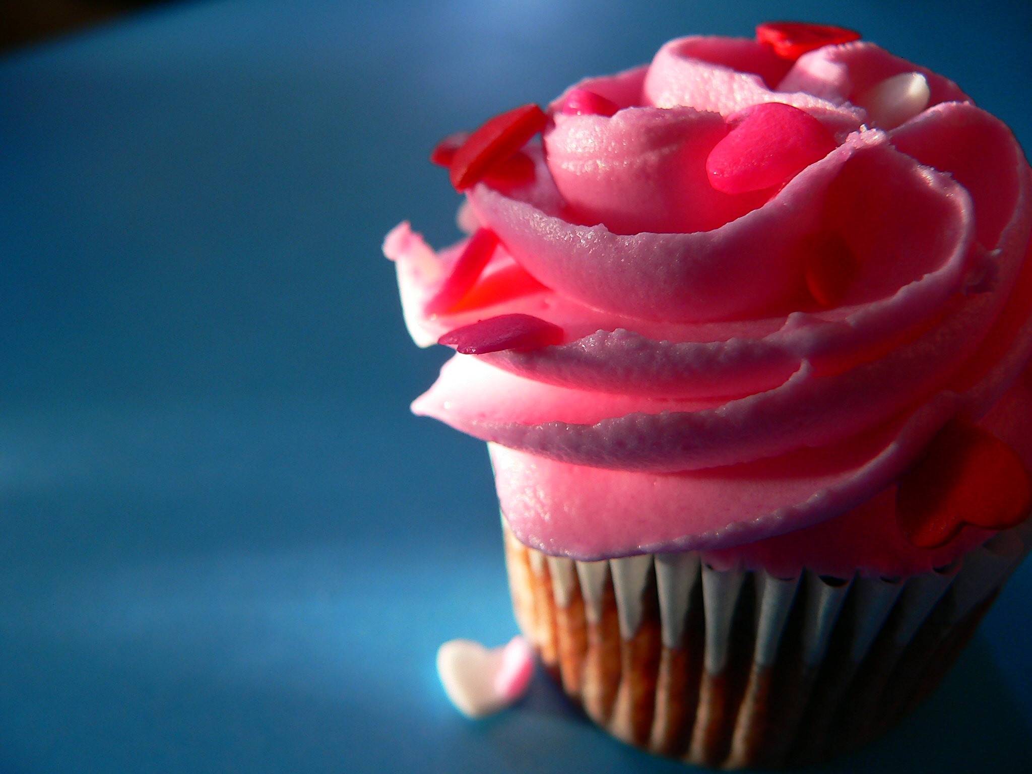 Pink Cupcake Wallpaper