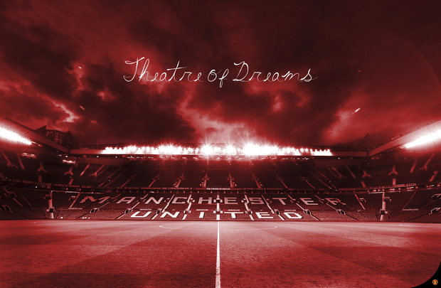 Old Trafford Theatre Of Dreams Wall Mural Photo Wallpaper