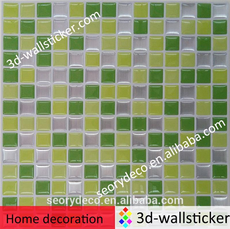 New Mosaic Tile High Quality Vinyl Peel And Stick Wallpaper For Kids