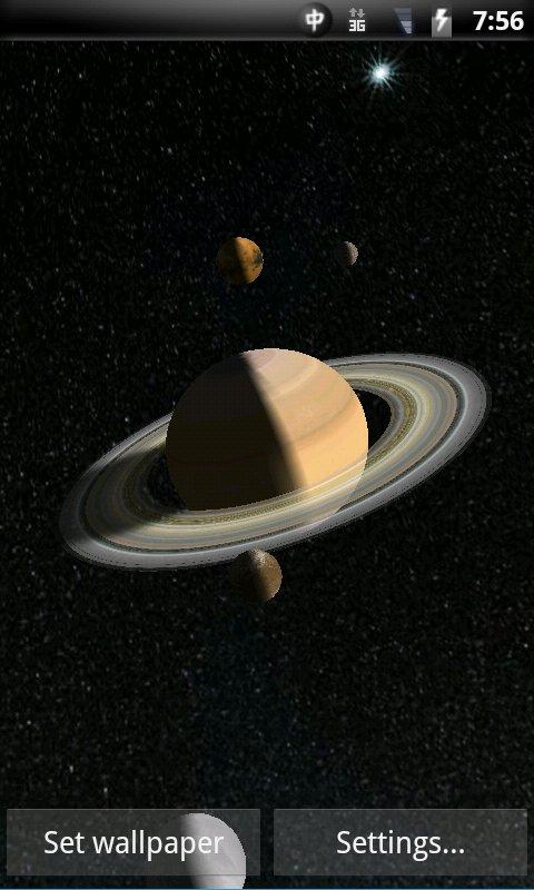 Solar System 3D Wallpaper Lite   Android Apps on Google Play 480x800