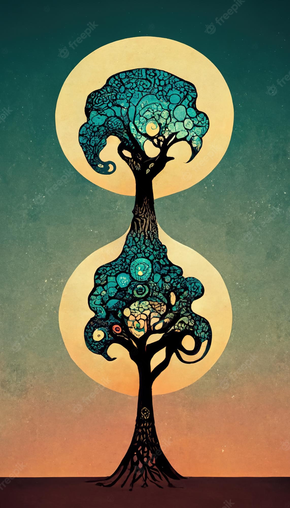 Premium Photo Tree Of Life Sacred Symbol Individuality