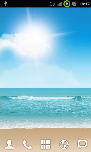 Galaxy S Ii Beach Windmill Live Wallpaper For Your Android Phones