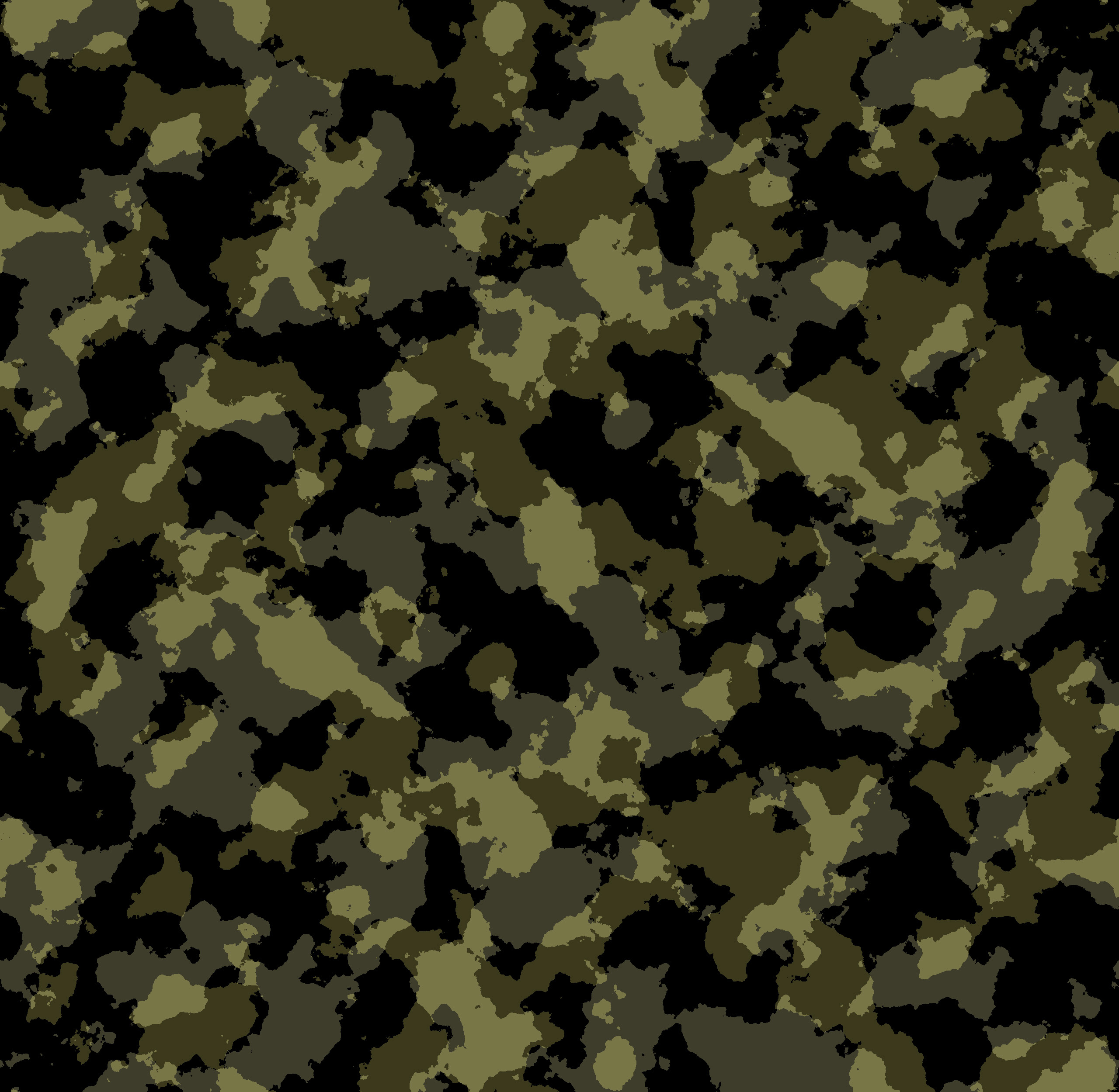 Army Military Camouflage Print Pattern