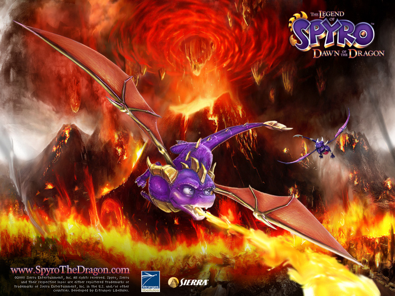 Home Wallpaper Spyro The Dragon