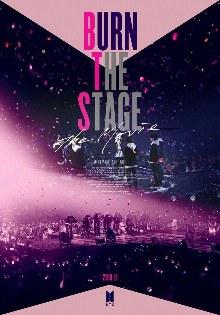 Bts Burn The Stage Movie Poster