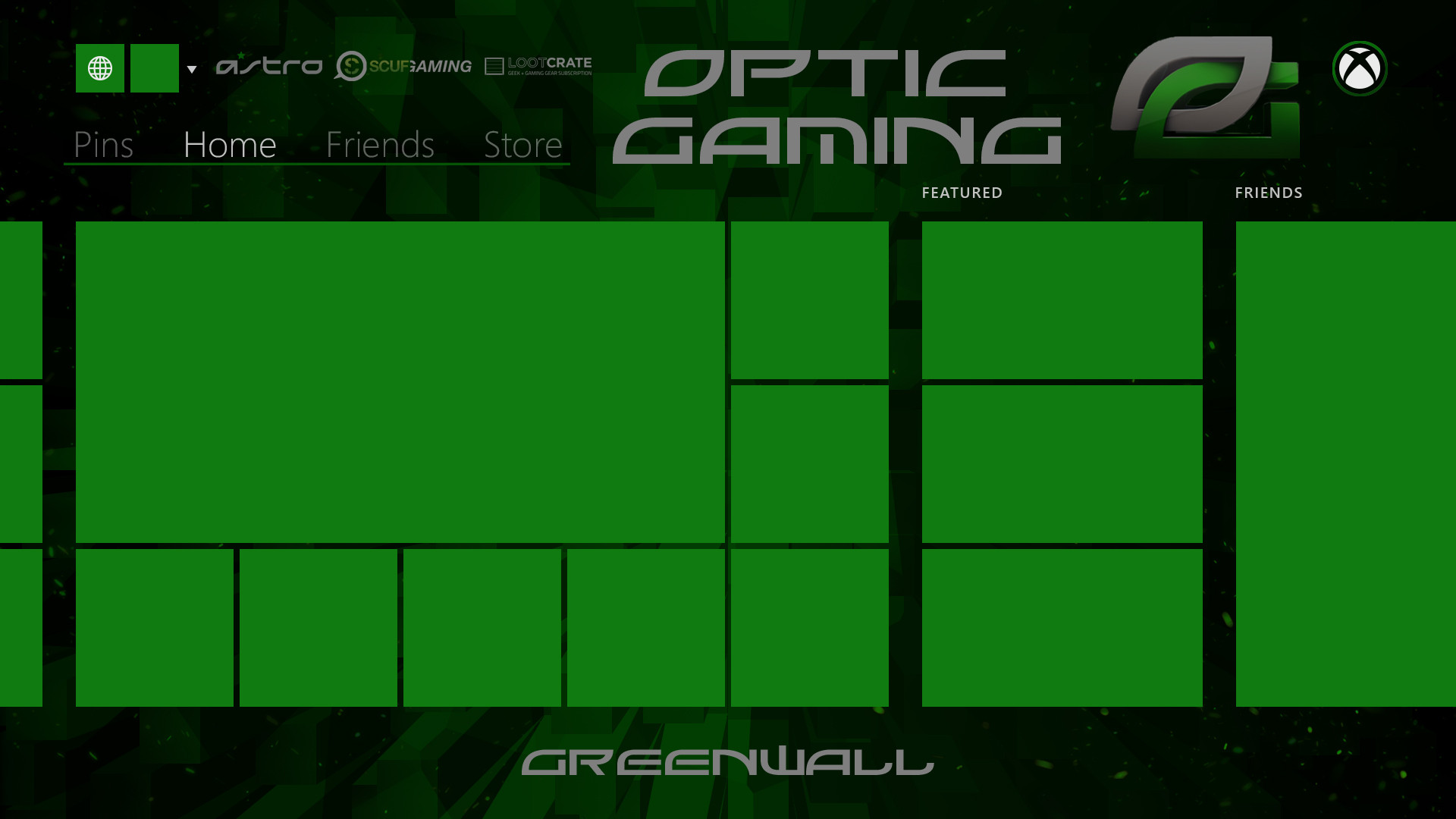 Xbox One Dashboard Background Optic Style Opticgaming