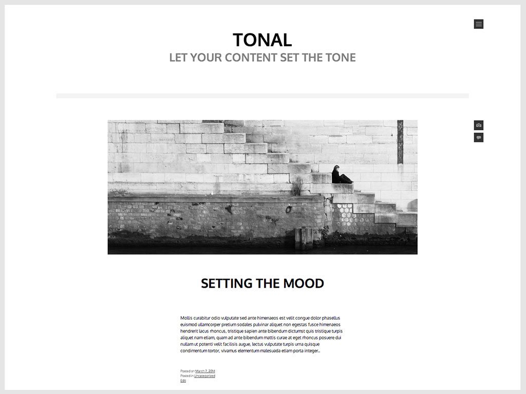 Tonal Theme Wordpress Wallpaper