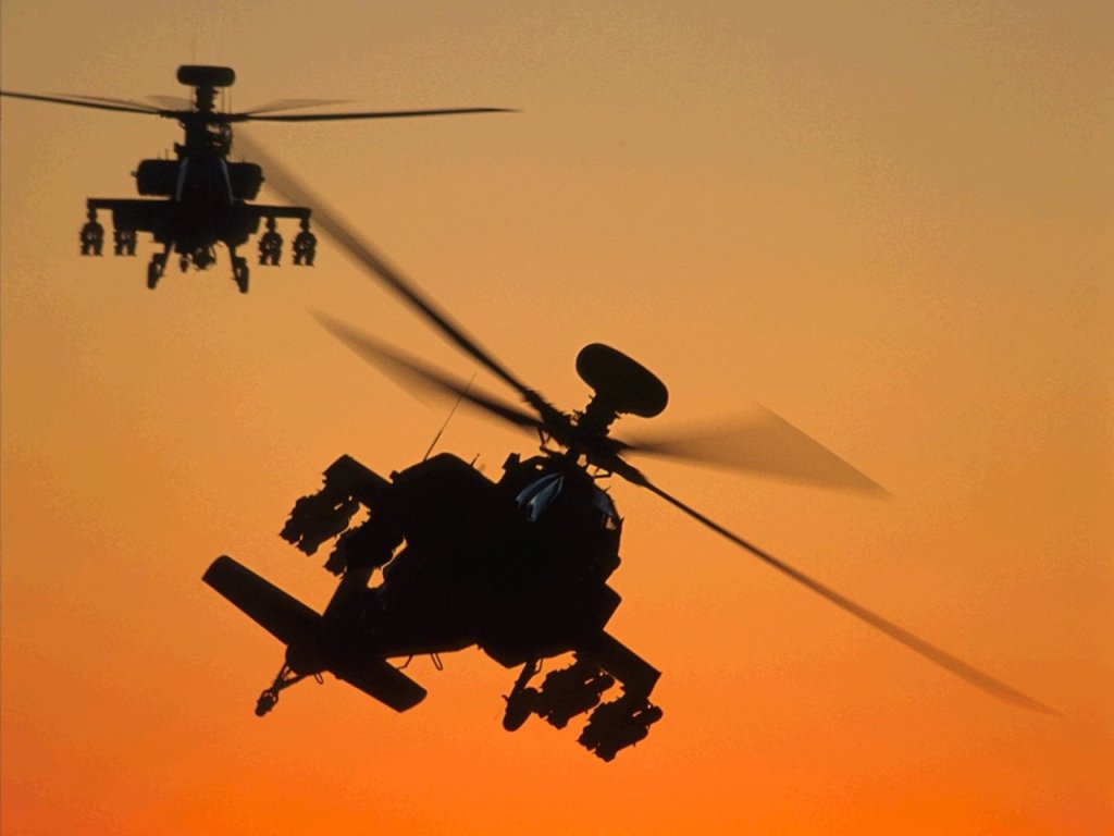 Apache Helicopter HD Image Wallpaper
