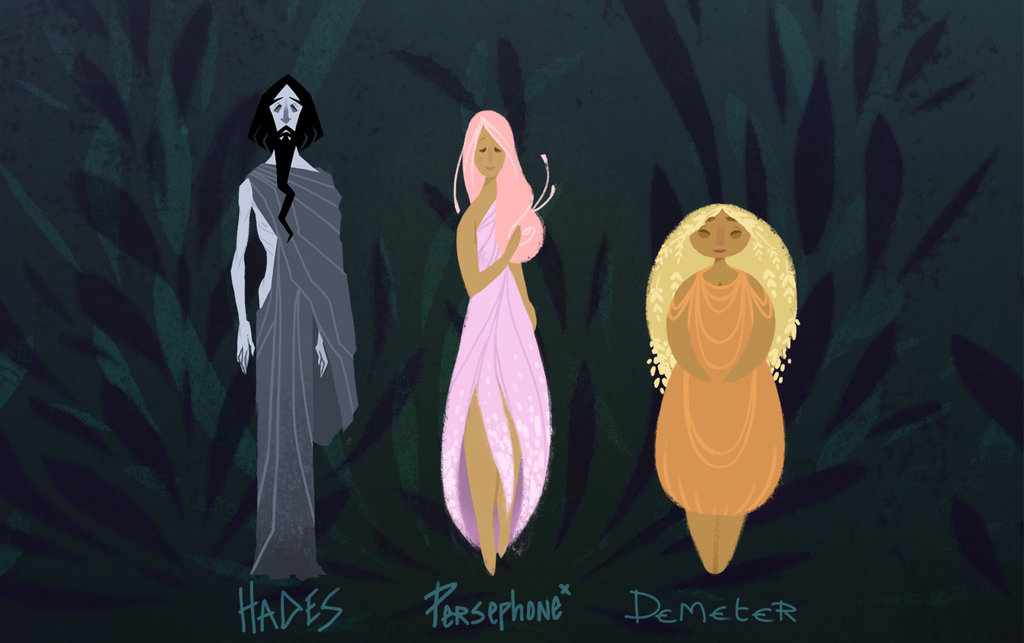 Hades And Persephone Wallpaper By Sannecazemier