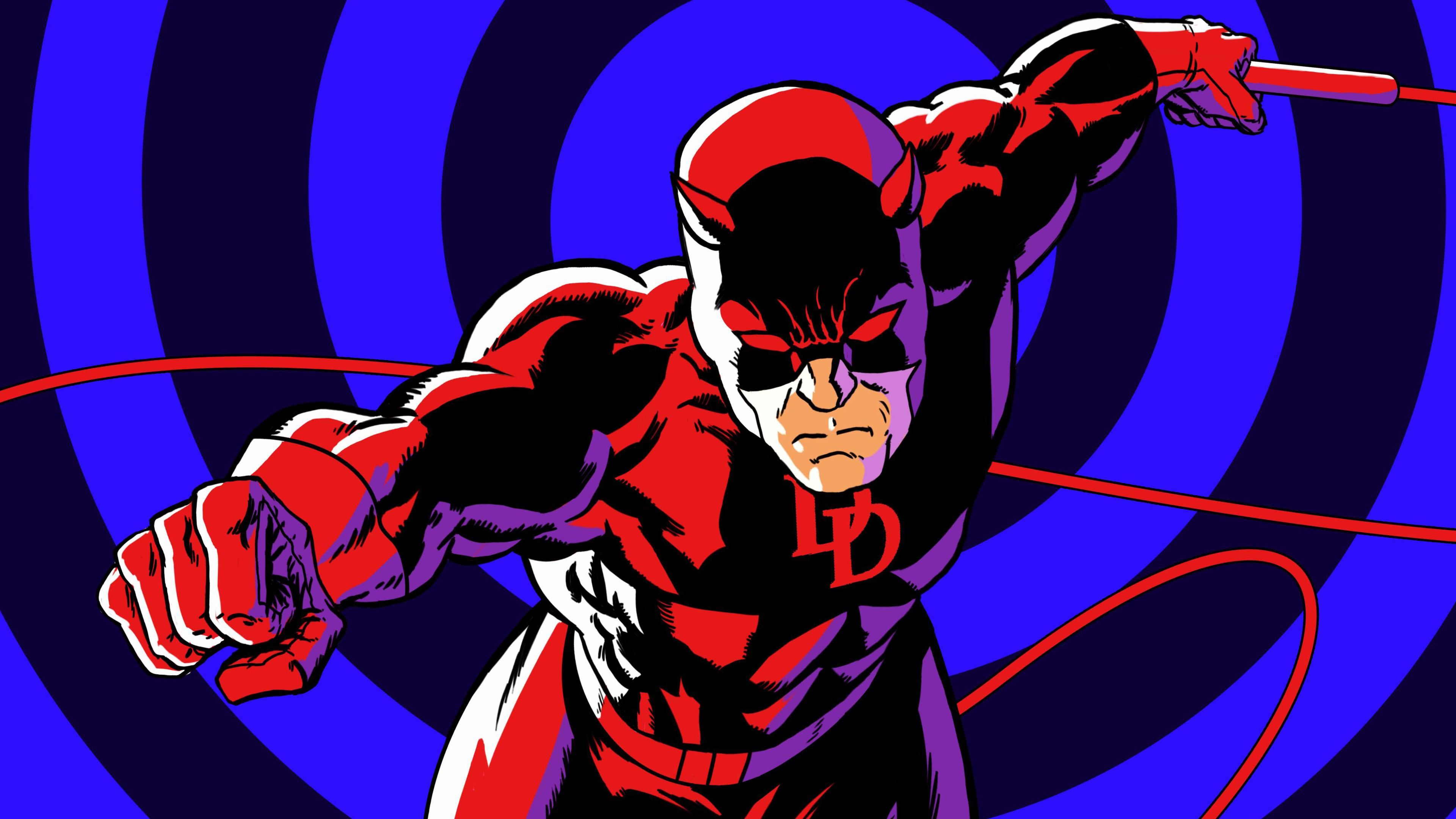 Daredevil Artworks 4k Superheroes Wallpaper HD