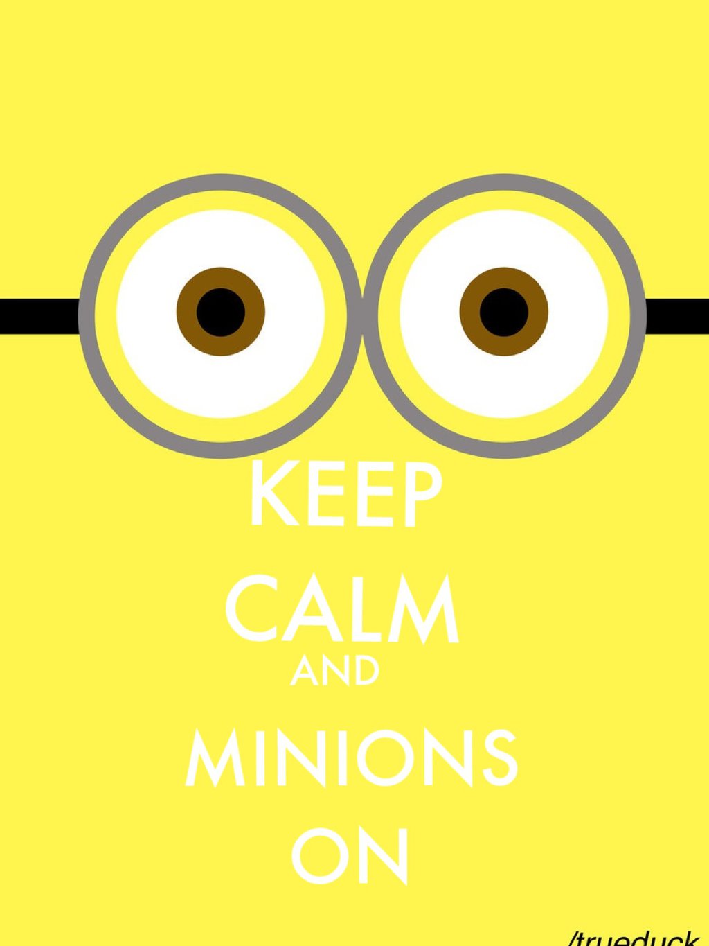 Keep Calm And Love Minions Wallpaper On By