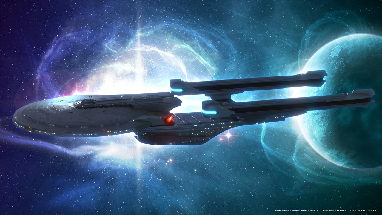 Ode To Uss Enterprise Ncc B By Mechinus