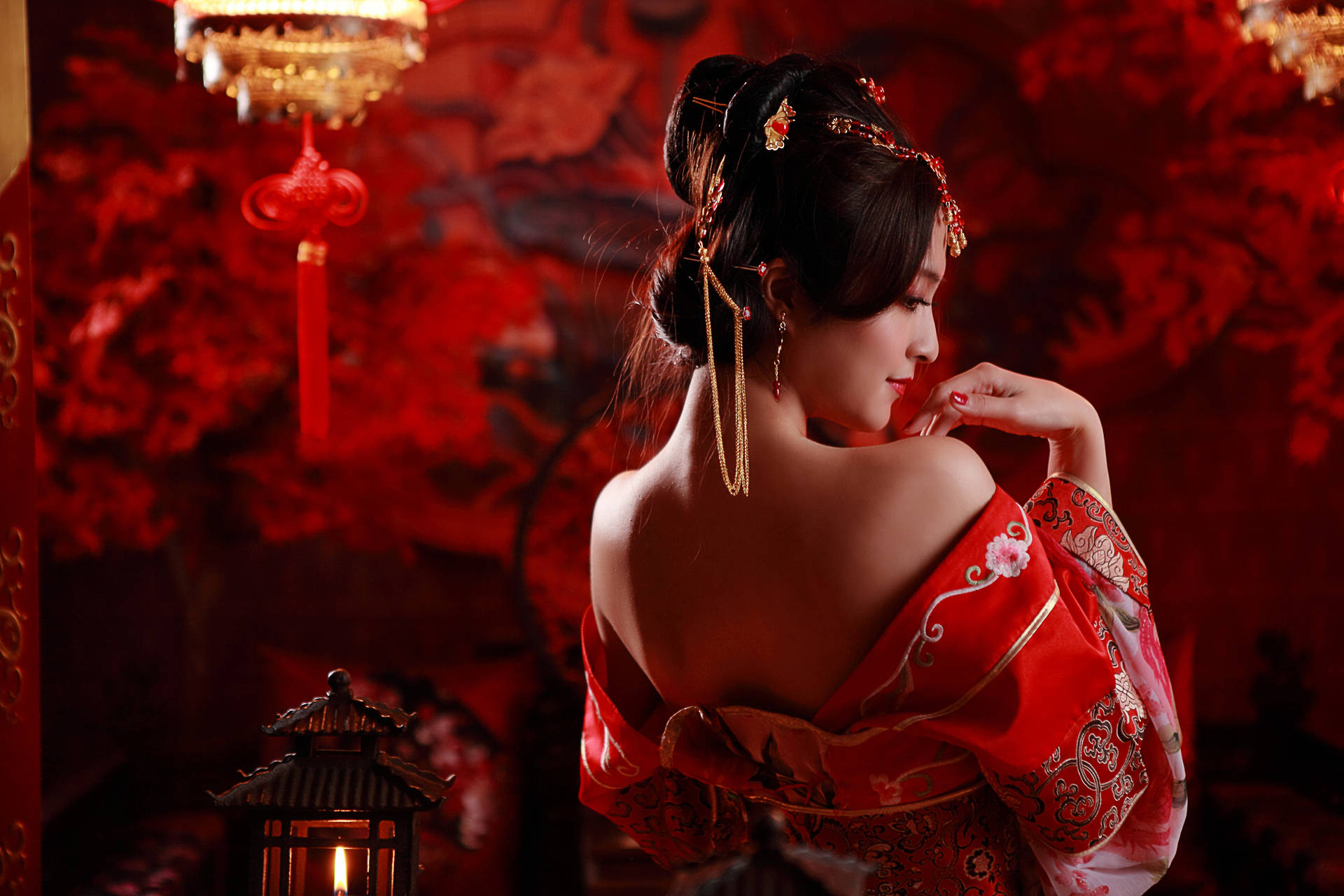 Asian Women Wallpaper