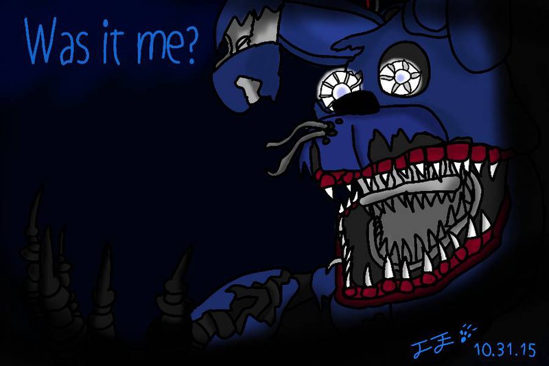 Nightmare Bonnie Was it me by Sypro123a on