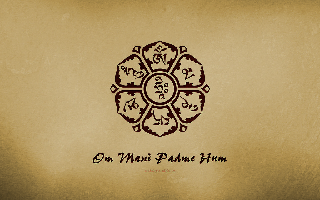 Om Mani Padme Hum Desktop Wallpaper The Original Si
