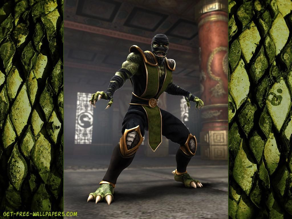 Mortal Kombat Shaolin Monks Reptile Games Wallpaper HD