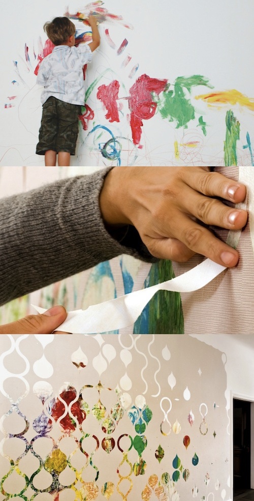 Tear Off Wallpaper By Znak
