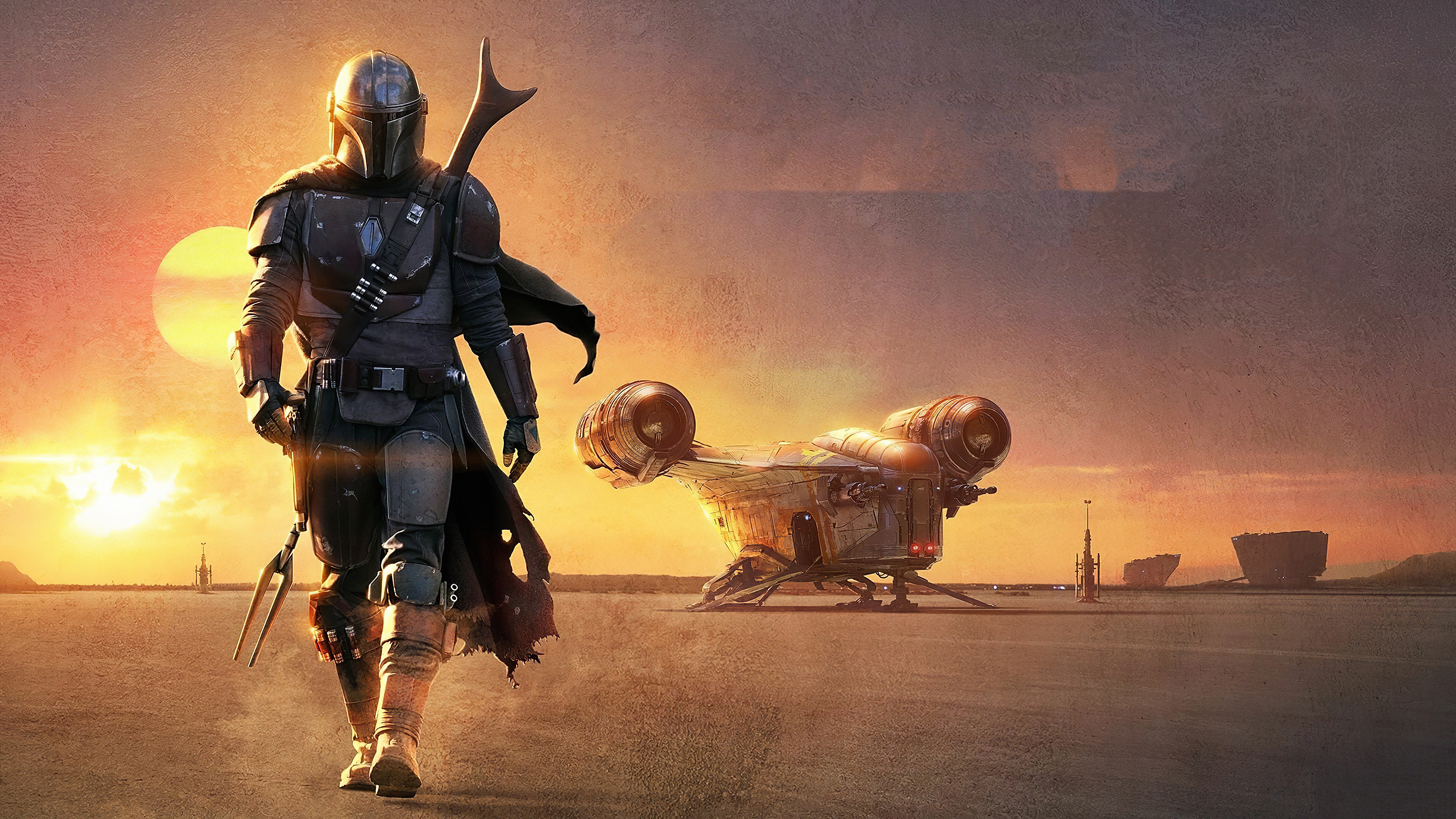 The Mandalorian Tv Show Wallpaper
