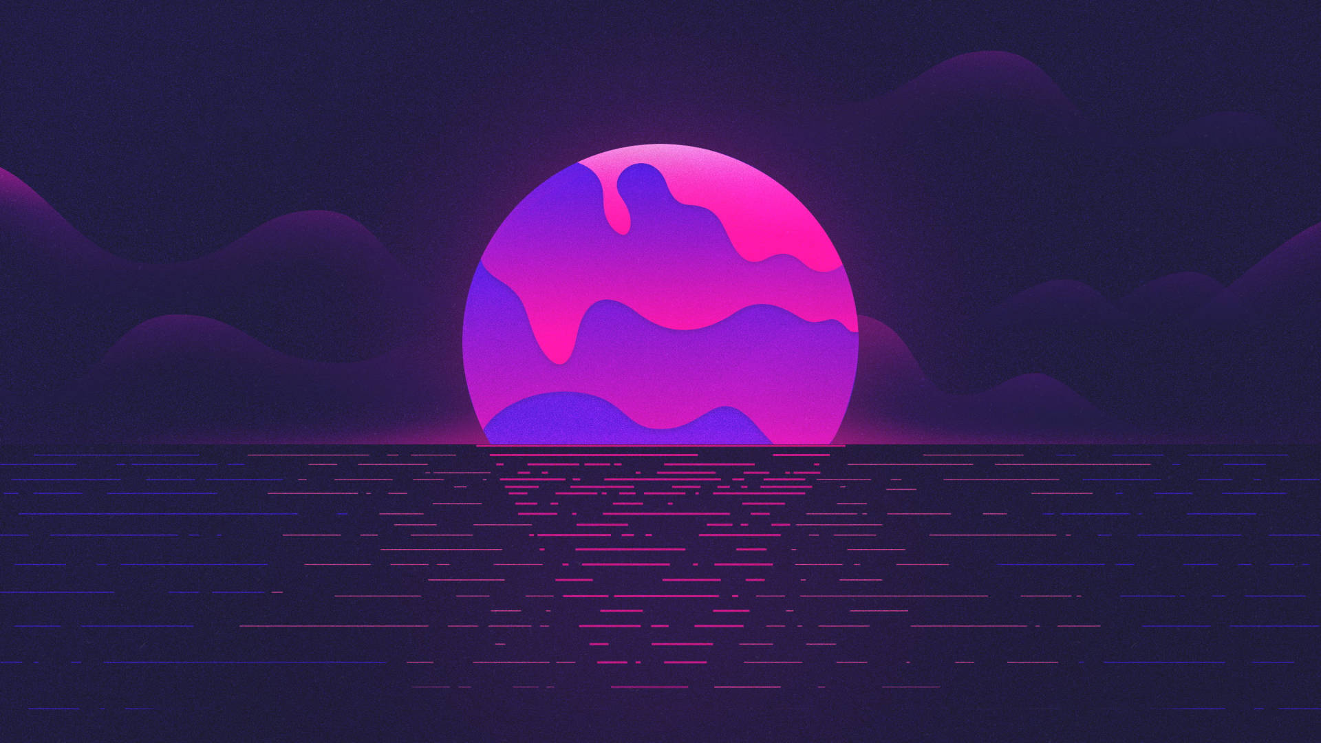 Neon Purple Wallpaper