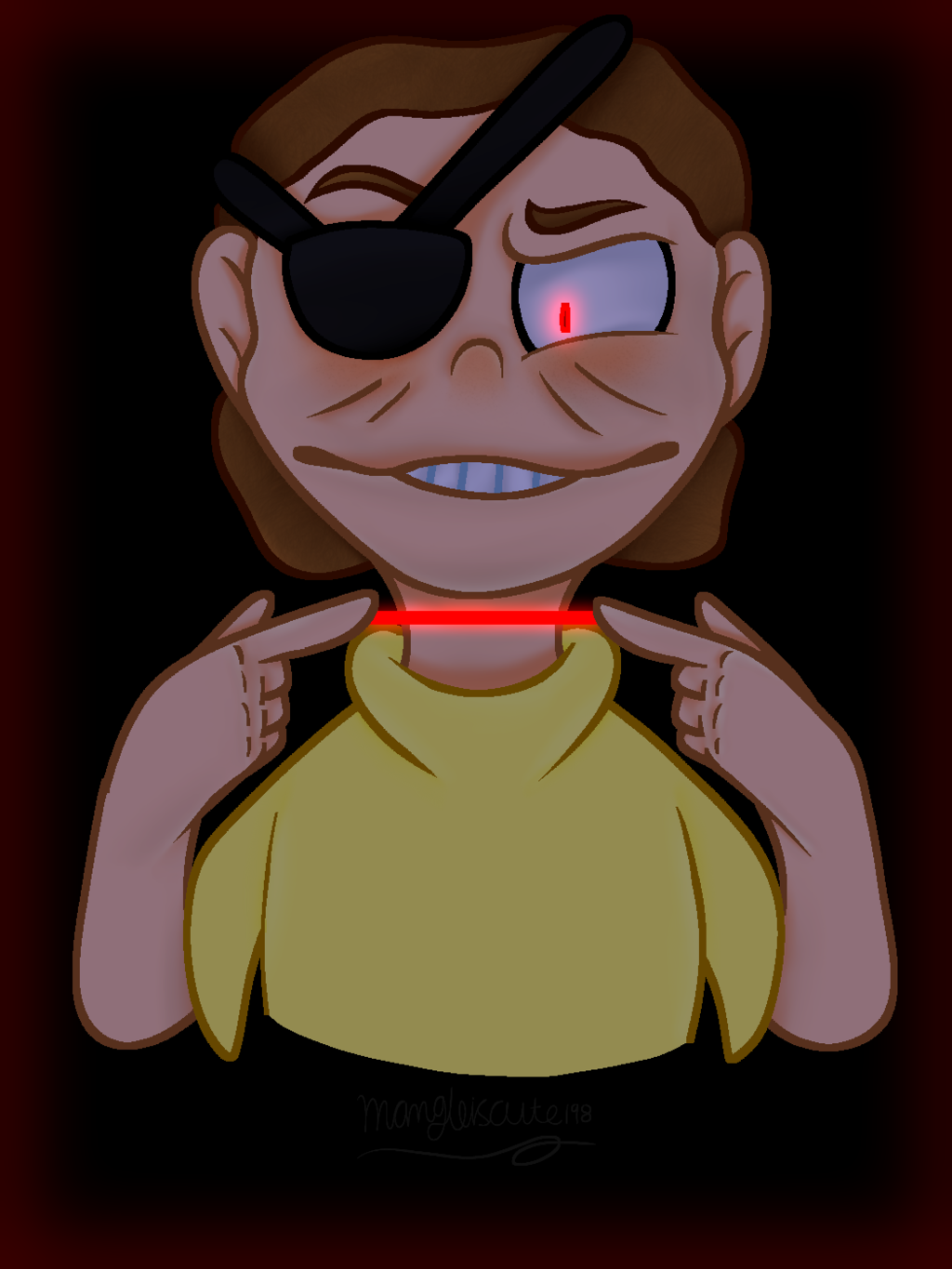Evil Morty By Mangleiscute198