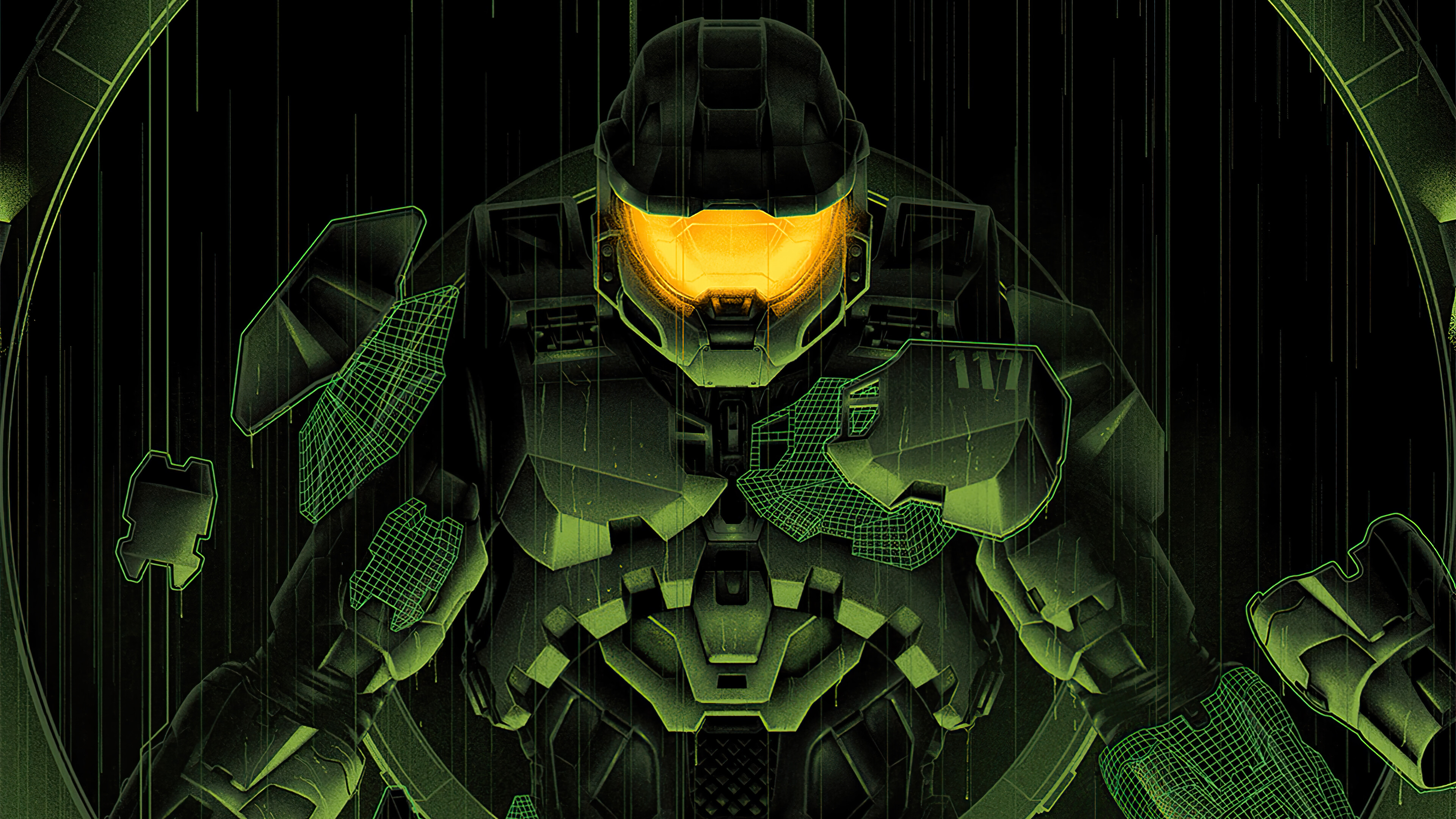 Halo Infinite Master Chief Armor 4k Wallpaper