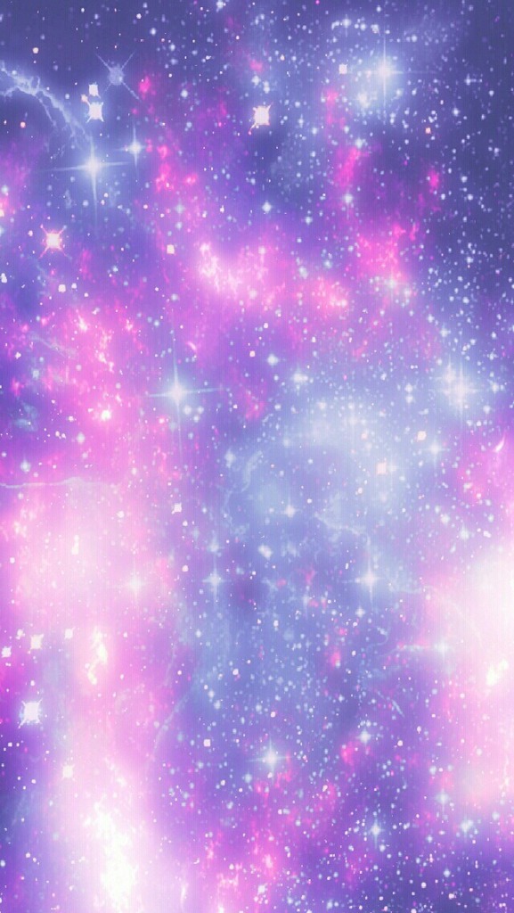 Purple Galaxy Background Iphone
