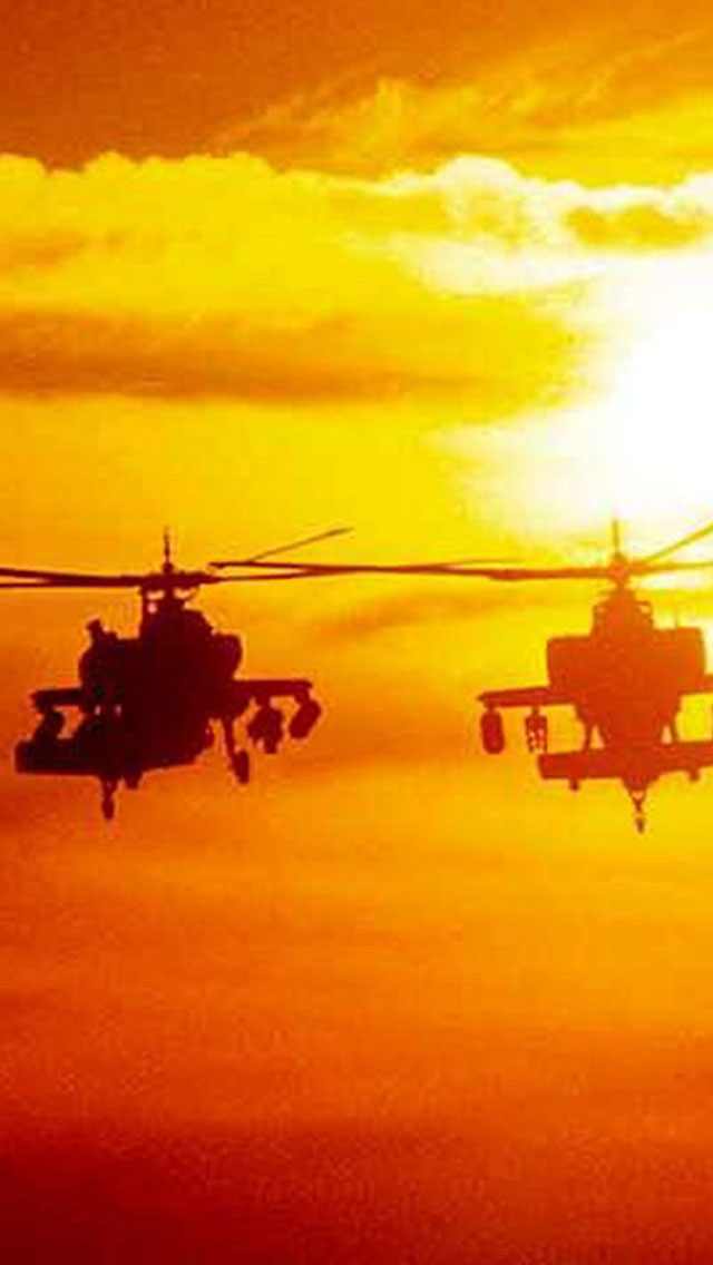 Helicopter Military iPhone Wallpaper Background And