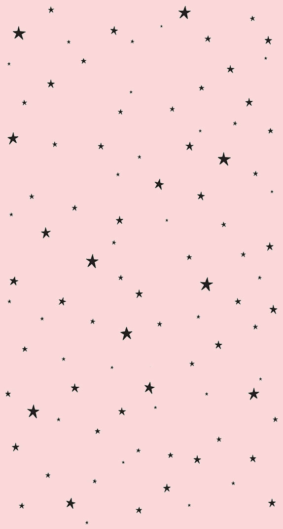 Stars On Pink Background Idea Wallpaper iPhone