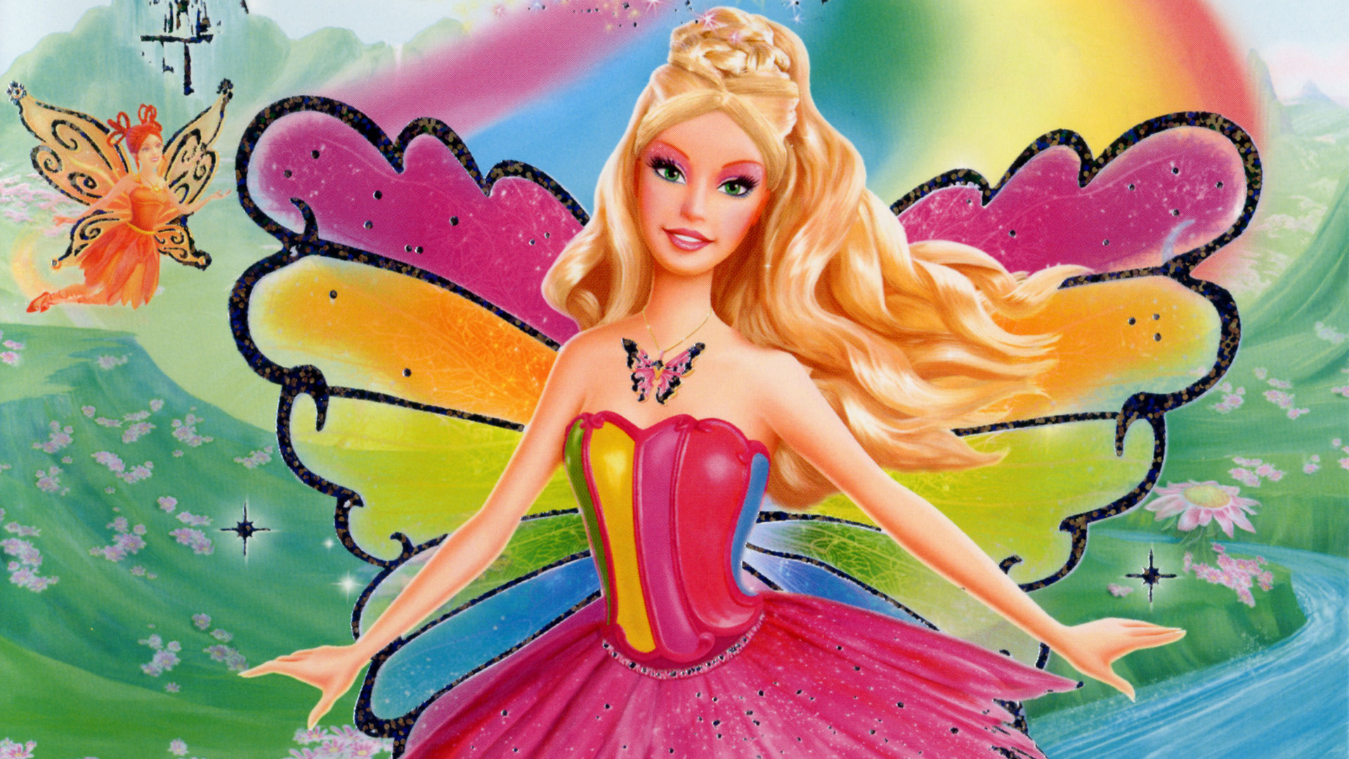 Barbie Fairy with Rainbow Wings