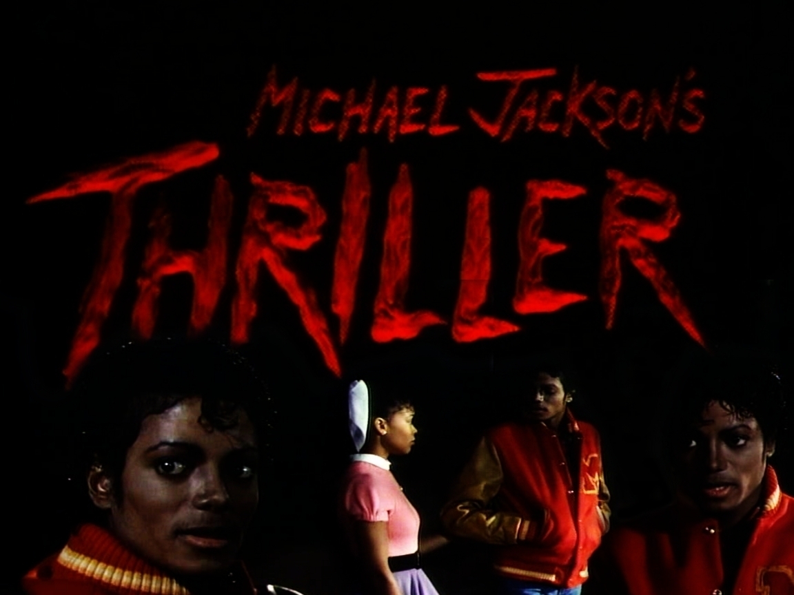 Thriller Image Title Michael Jackson Wallpaper