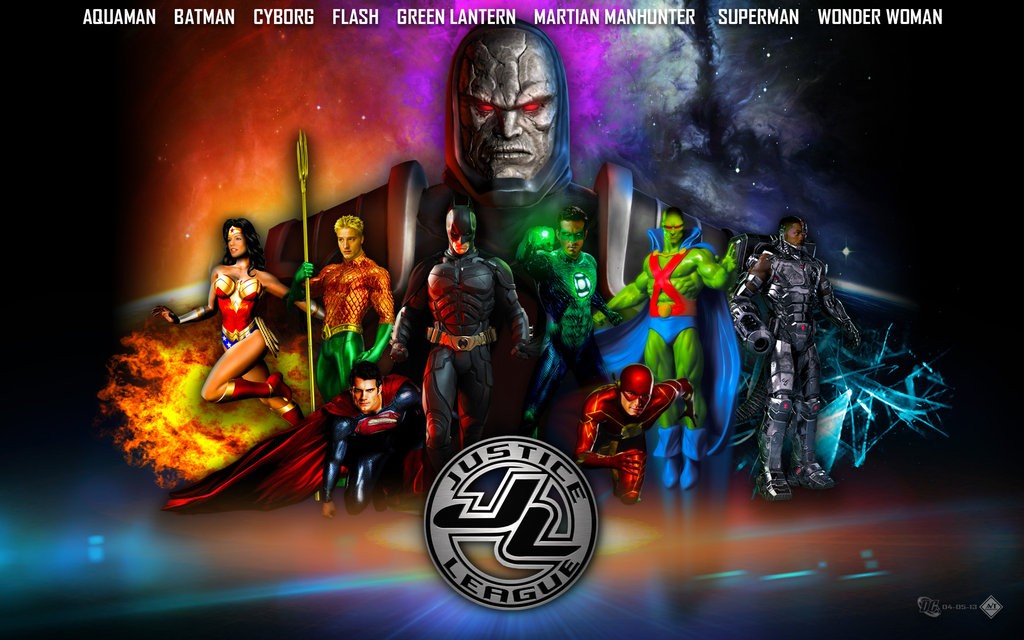 Justice League Movie Wallpaper V2 by lesajt on