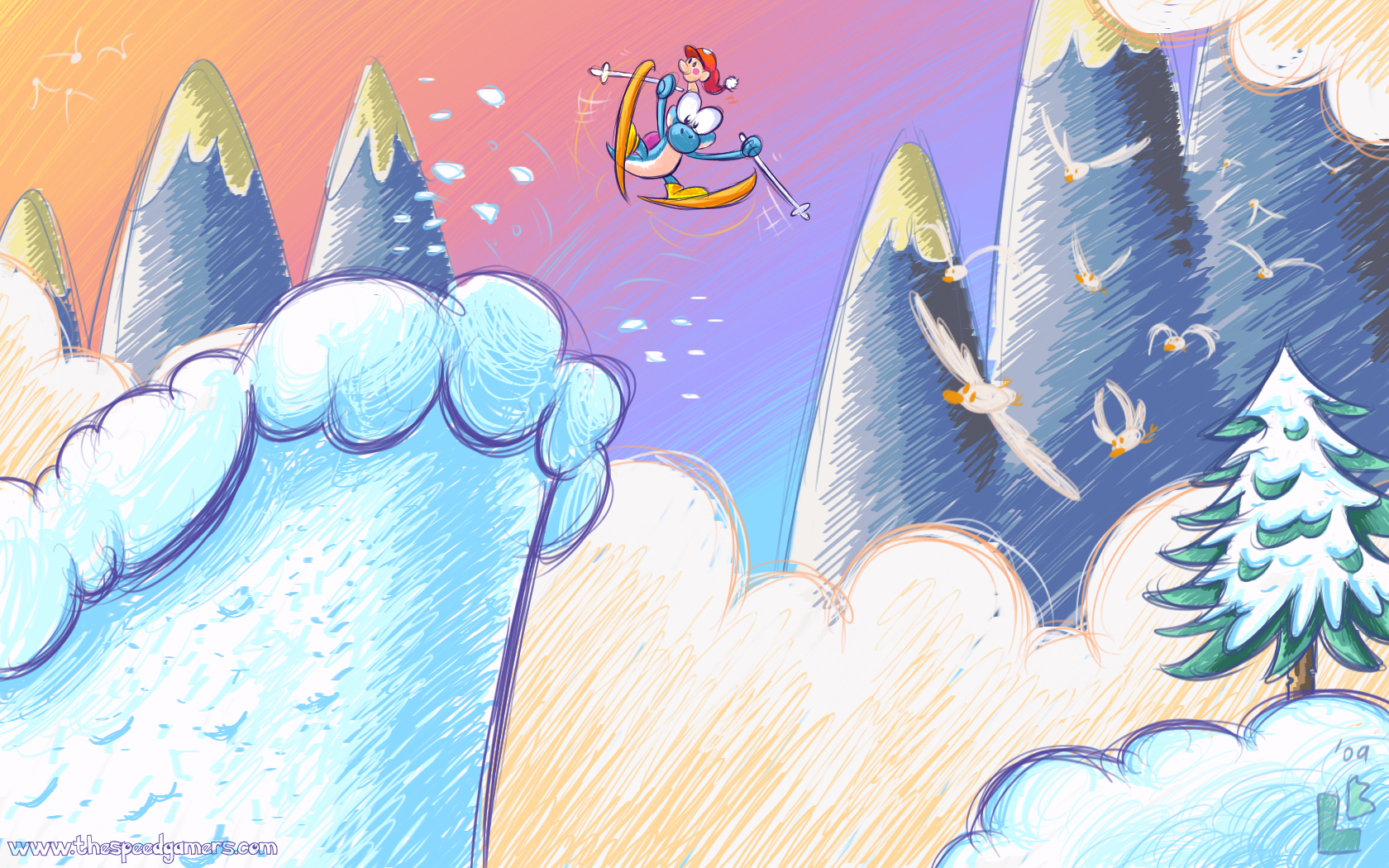 Super Mario World Yoshi S Island Wallpaper And Background Image