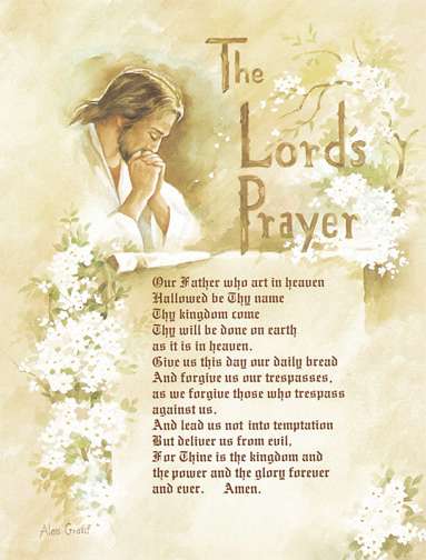 The Lord S Prayer Poem