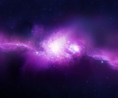 Purple Space Wallpaper For Samsung Galaxy S