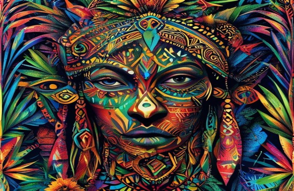 Tribal Gear Wallpaper