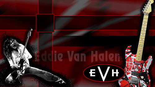 Eddie Van Halen Wallpaper I Made For My Ps3 On A