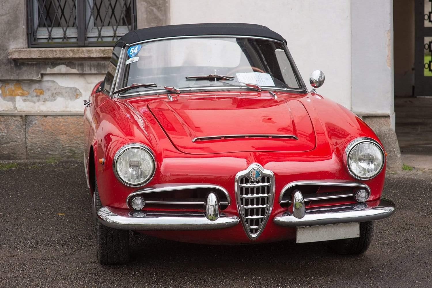 Alfa Romeo Giulietta Spider Rent The Outlierman