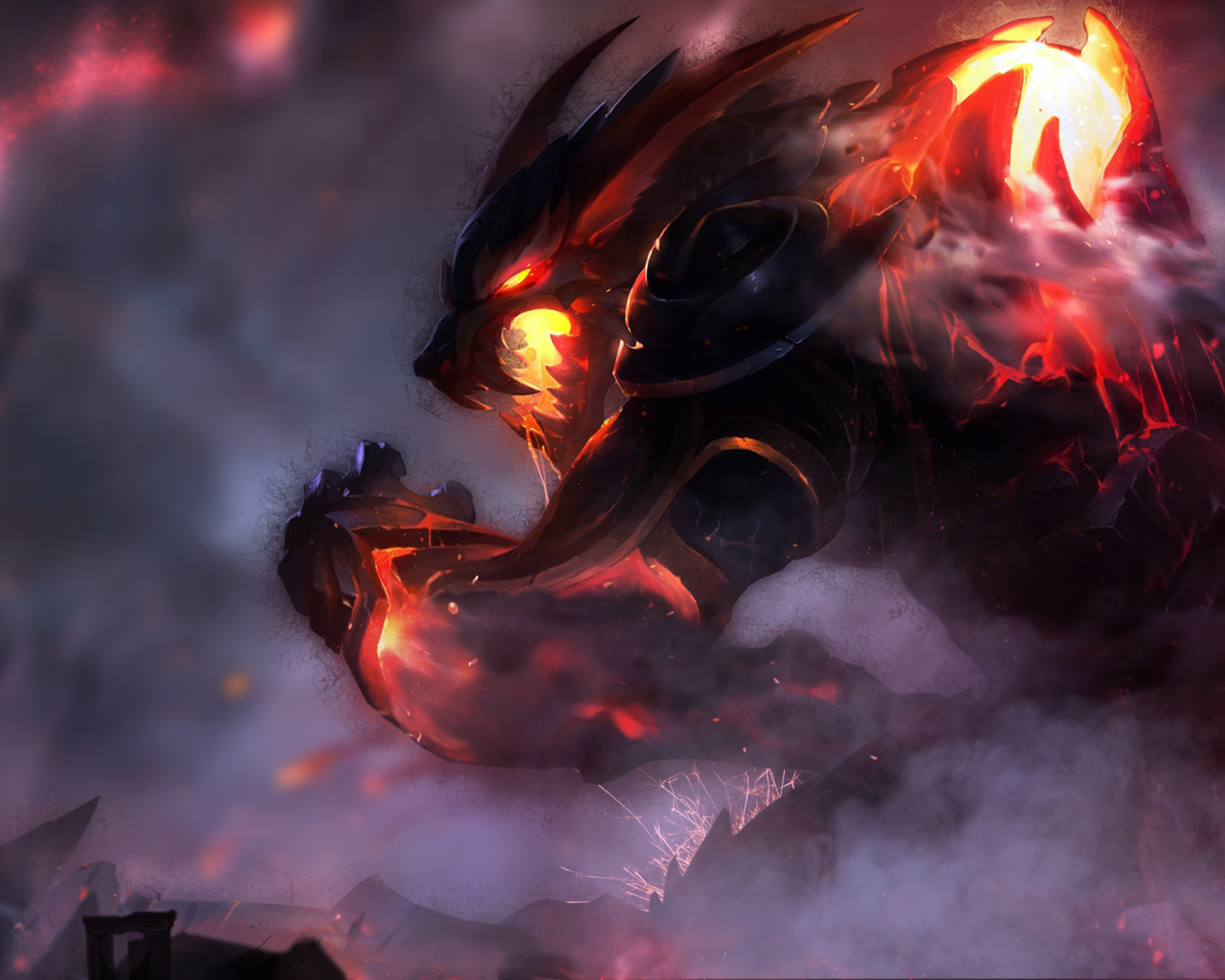 Warwick League Of Legends Resolution Wallpaper