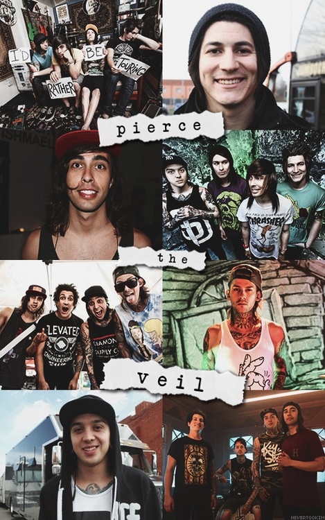 Pierce The Veil Collage Great For iPhone Background