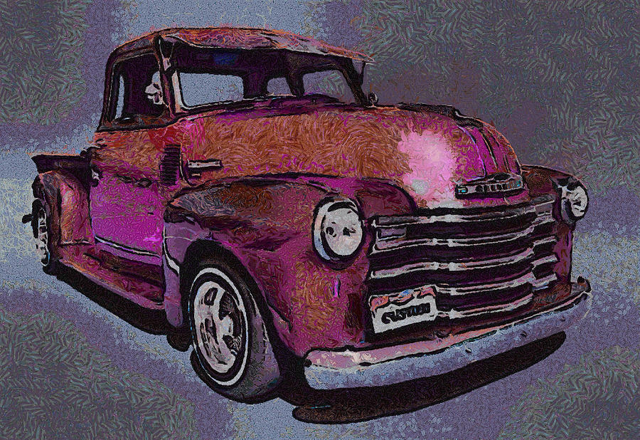 Old Chevy Trucks HD Truck Pink Ernie Picture