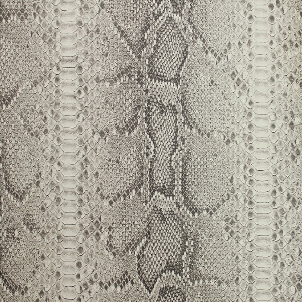 Galerie Natural Faux Python Snake Skin Print Wallpaper Grey Sd102011