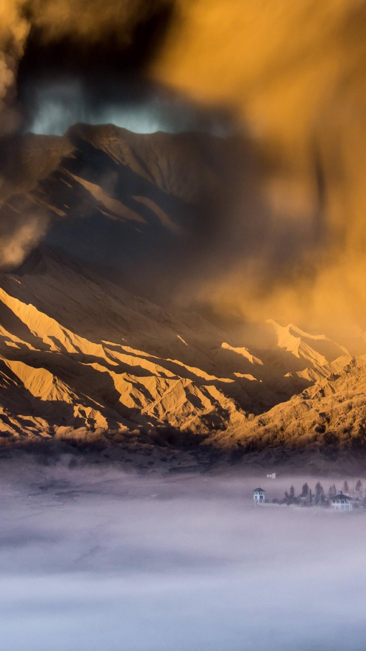 Wallpaper Sandstorm 4k HD City Valley Clouds