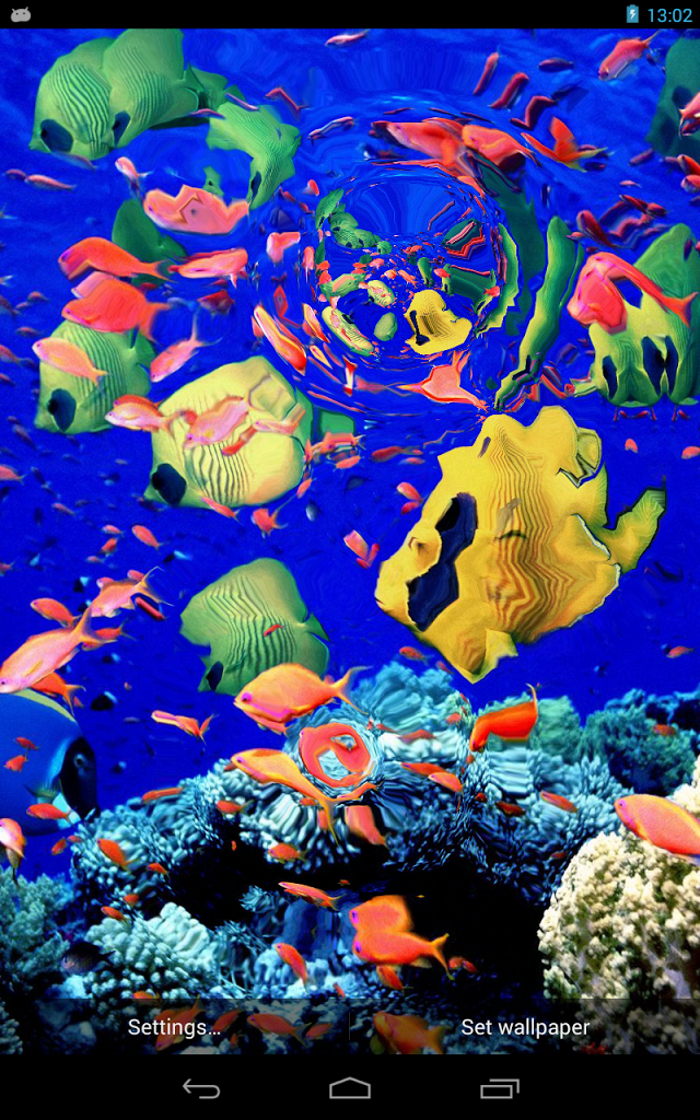 Aquarium Fish Live Wallpaper Screenshot