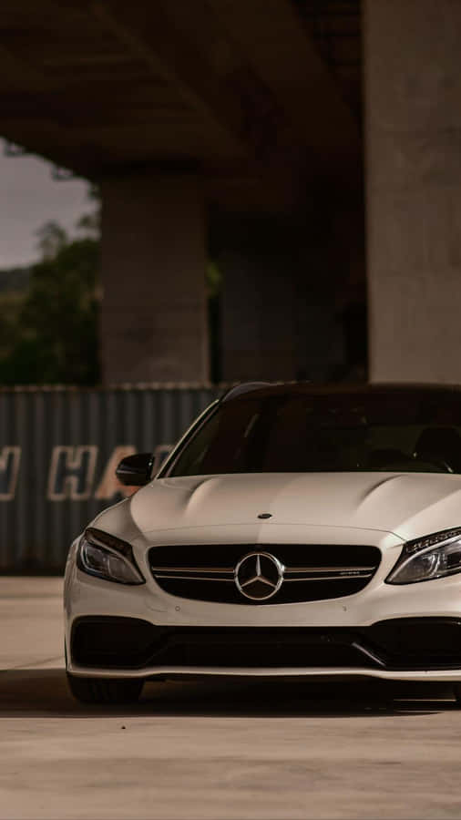 Drive Your Digital Life In Style With The Mercedes Benz Wallpaper
