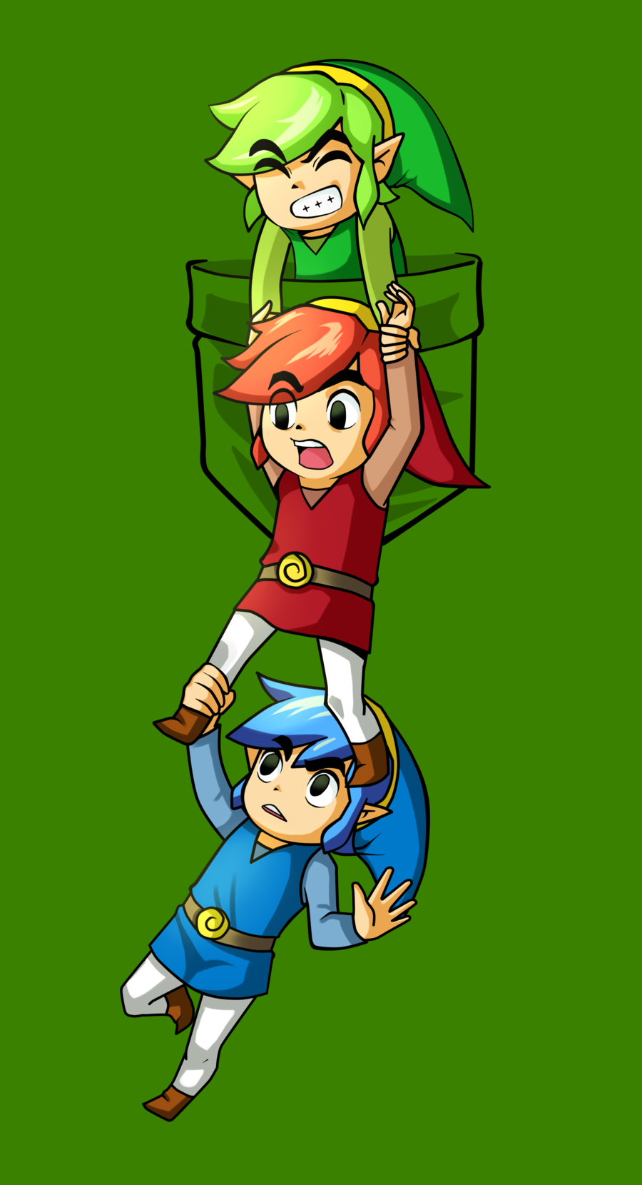 Pocket Tri Force Heroes By Thedody36