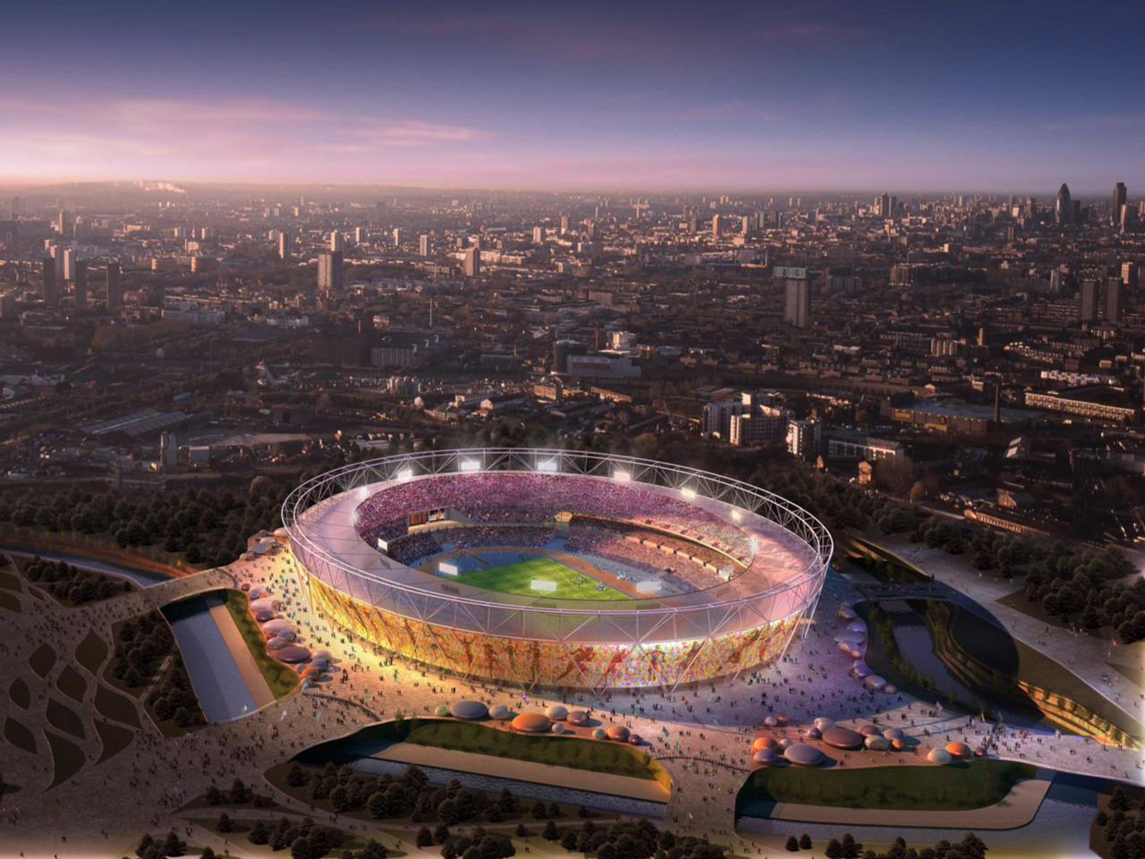 Desktop Wallpaper Of London Olympic Games Puter